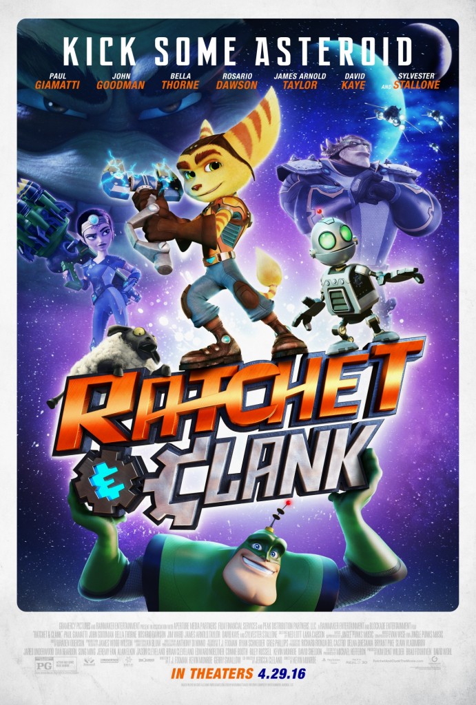 ratchet and clank movie poster